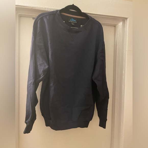 Tri-Mountain Navy blue Sweatshirt size Large - Picture 2 of 5